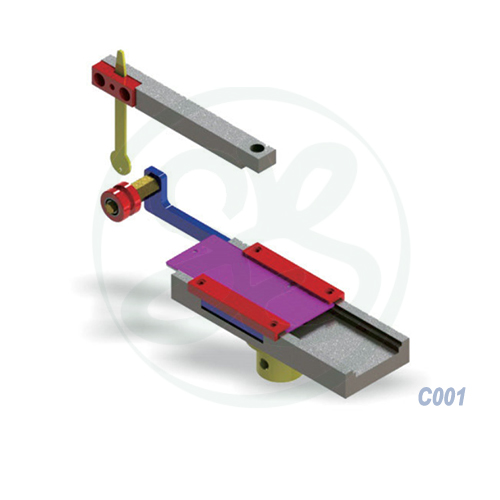 90 degree peel force test fixture